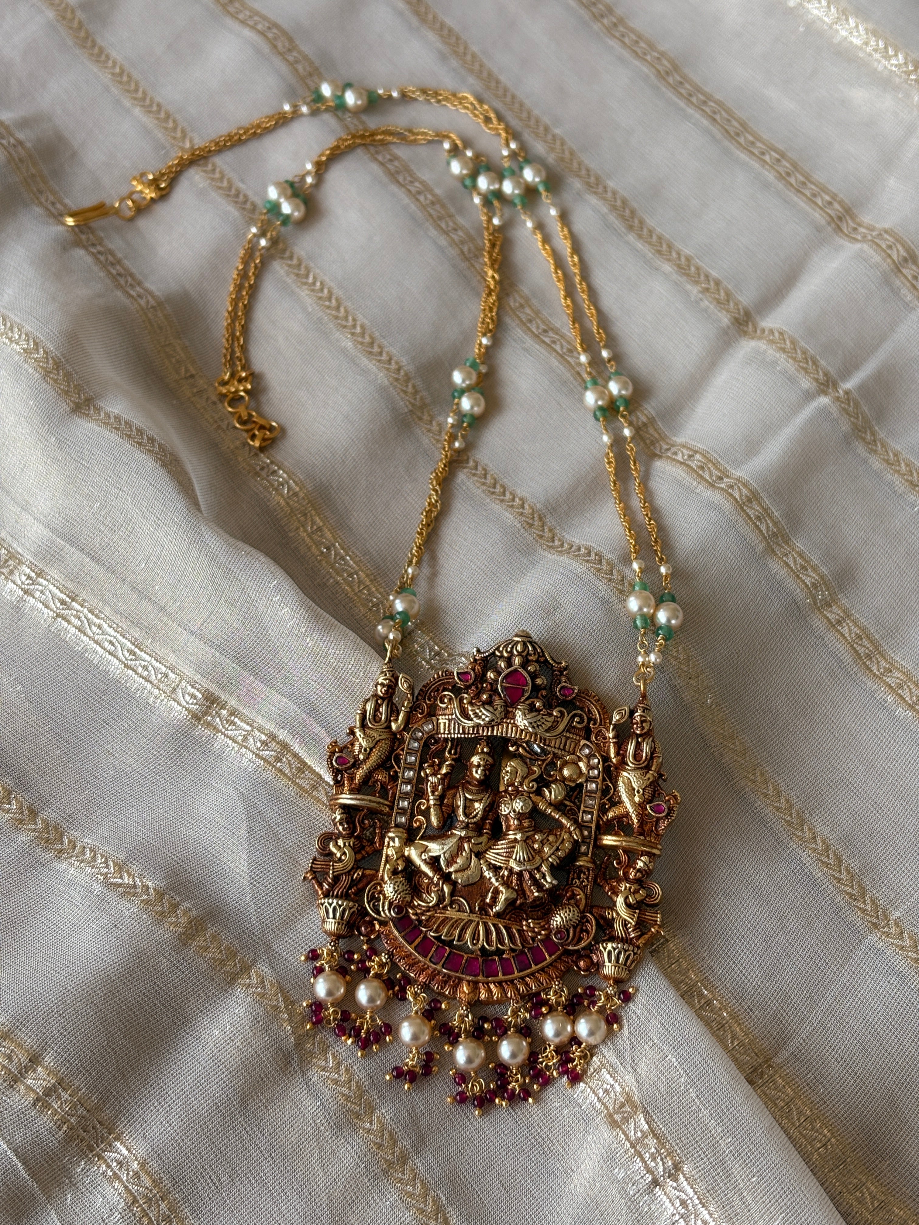 Shiv Parvati Nagas Necklace
